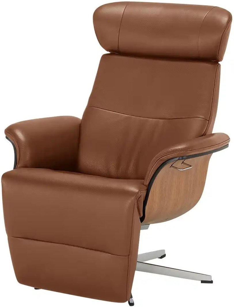 Relaxsessel aus Leder Timeout ¦ braun ¦ Maße (cm): B: 80 H: 101 T: 81.0 Polstermöbel > Sessel > Fernsehsessel - Höffner