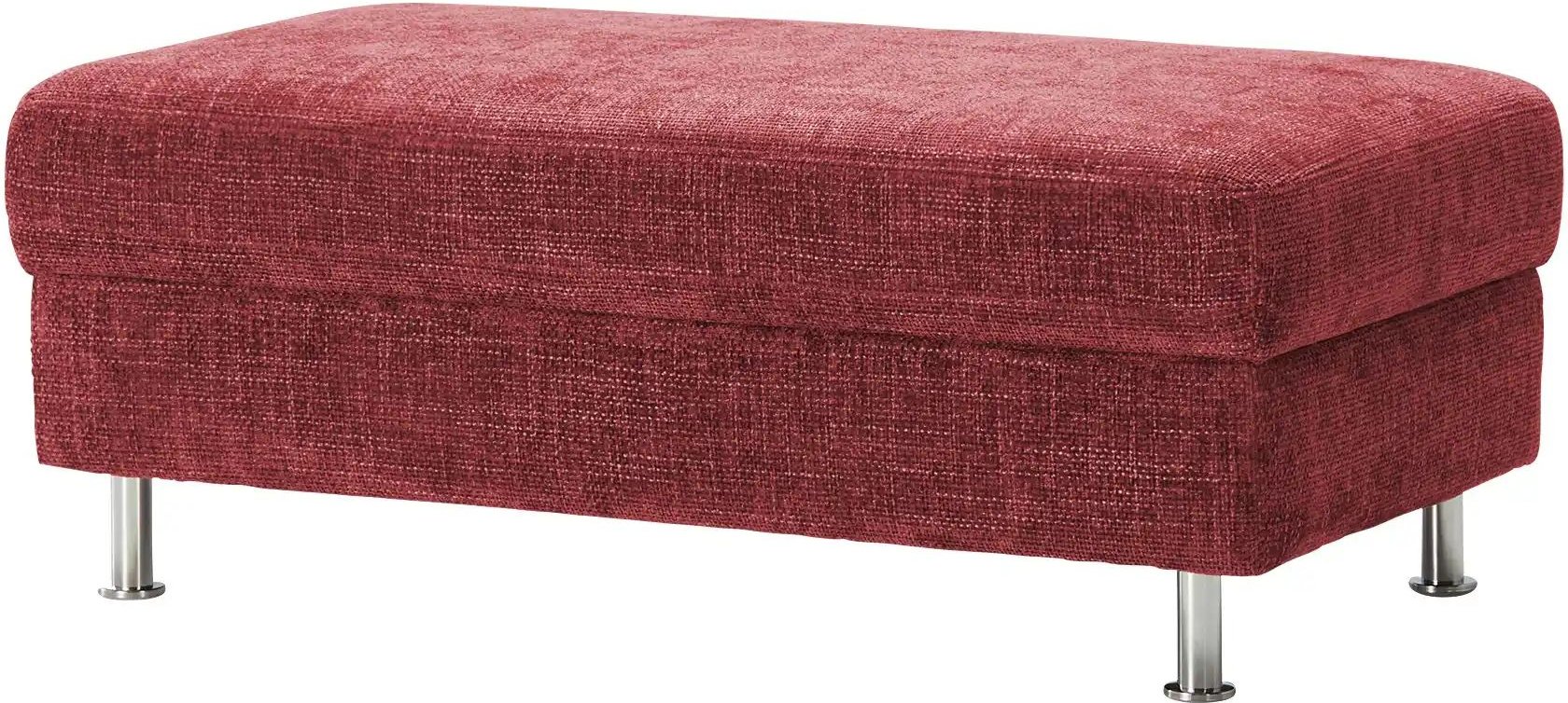 Polstermöbel Oelsa Polsterhocker Selecta Home ¦ rot ¦ Maße (cm): B: 123 H: 44 T: 67.0 Polstermöbel > Hocker - Höffner