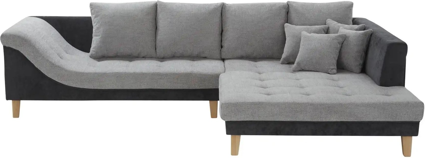 smart Ecksofa Wilma ¦ grau ¦ Maße (cm): B: 305 H: 82 T: 202.0 Polstermöbel > Sofas > Ecksofas - Höffner
