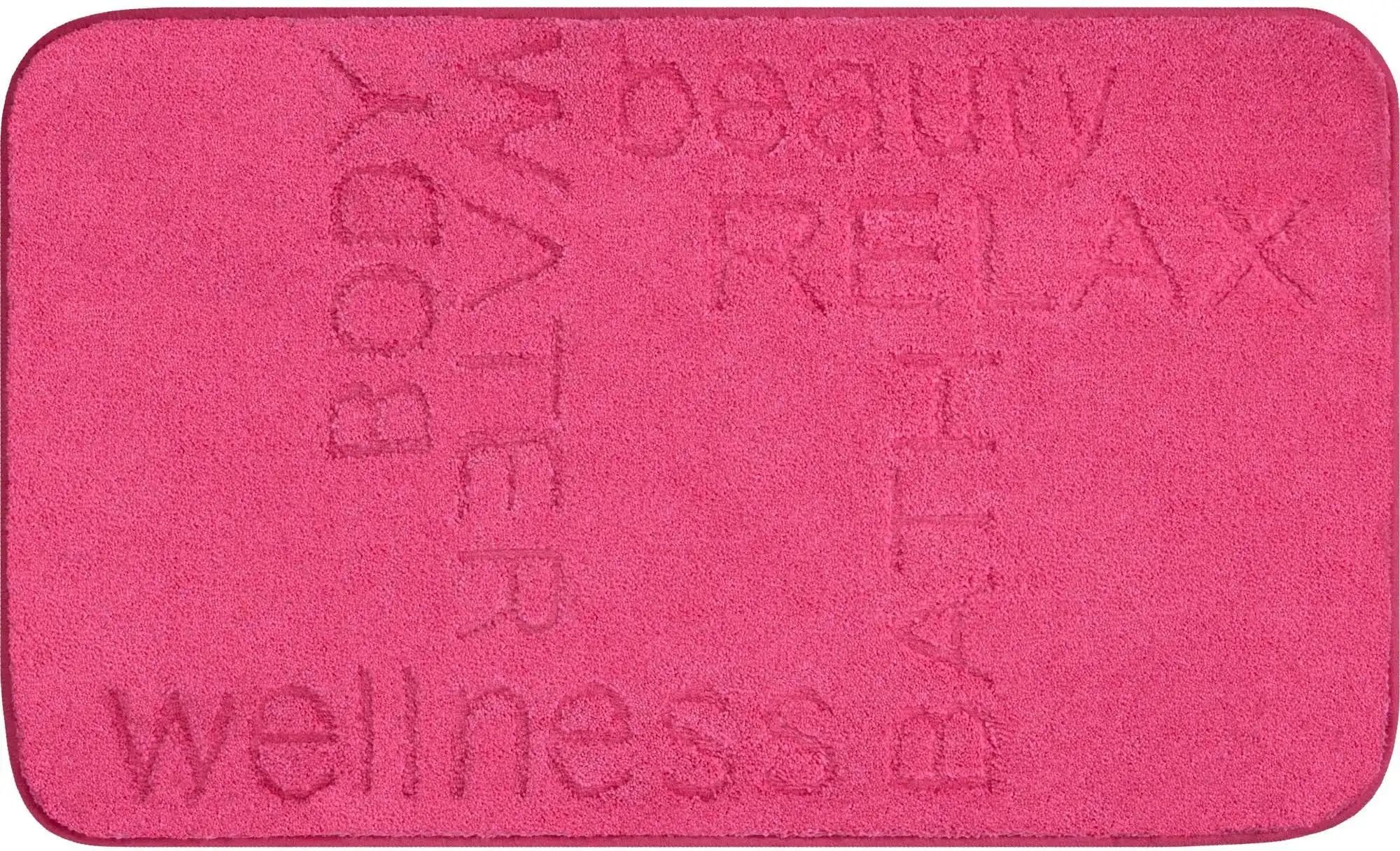 Grund Badematte ¦ rosa/pink ¦ Synthetik ¦ Maße (cm): B: 60 H: 2 Badtextilien > Badematten & Badvorleger - Höffner