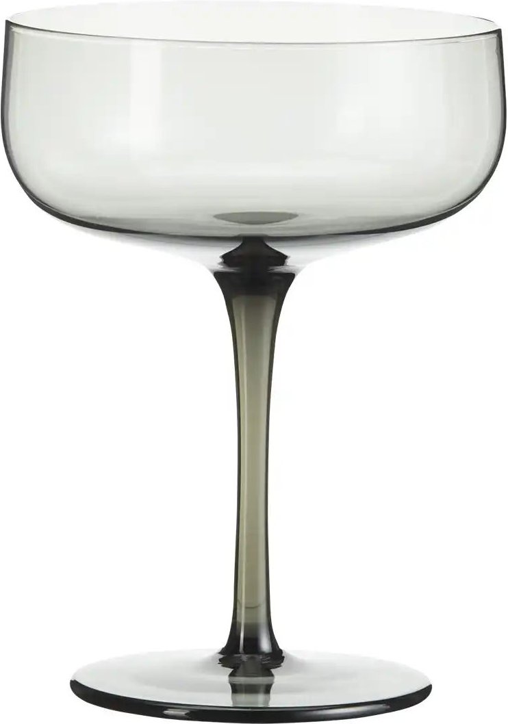 Gray & Jones Champagnerschale ¦ grau ¦ Glas ¦ Maße (cm): H: 14 Ø: 10.5 Gläser & Karaffen - Höffner