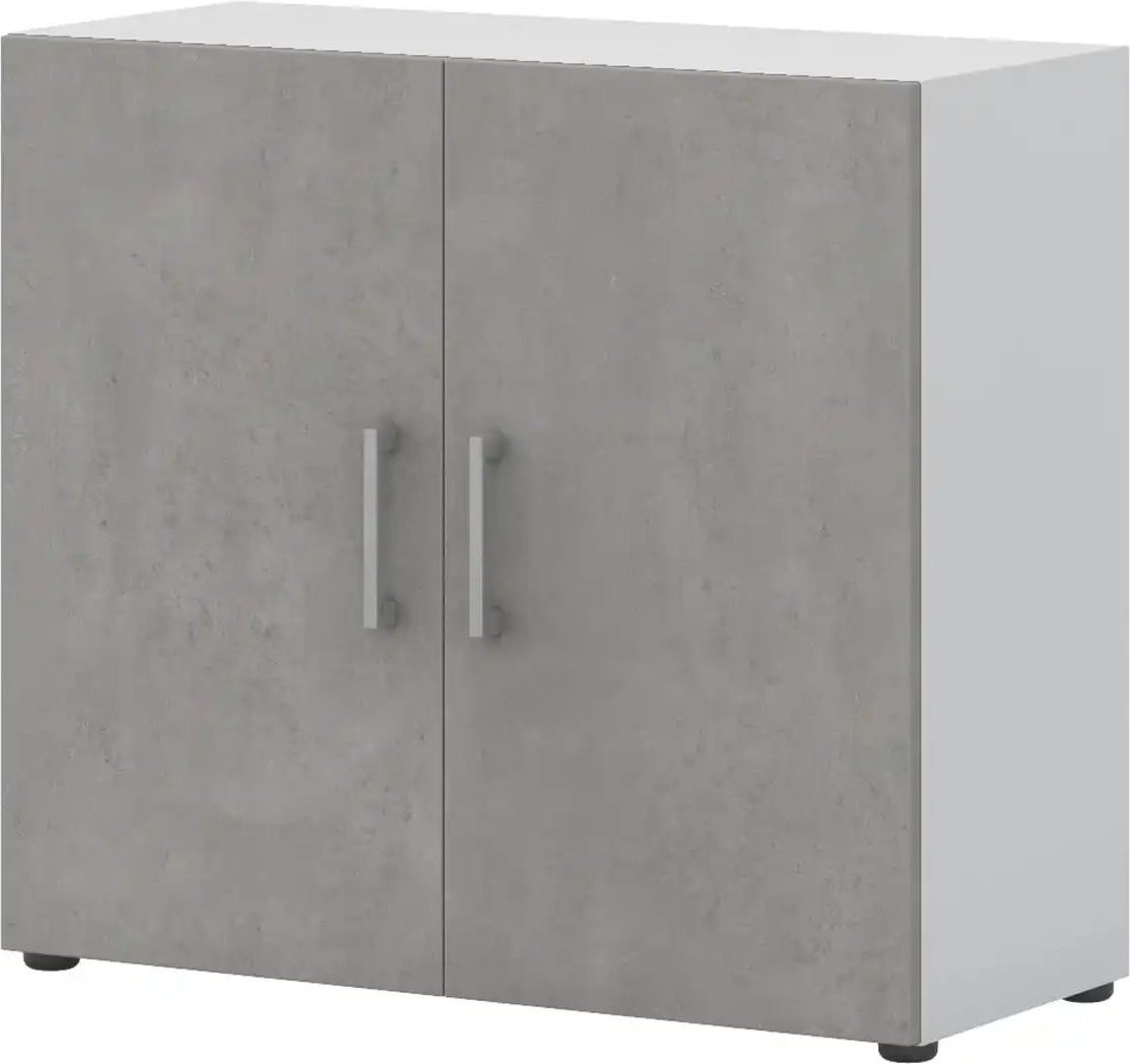 Aktenschrank home.office ¦ weiß ¦ Maße (cm): B: 80 H: 72 T: 33.5 Schränke > Aktenschränke - Höffner