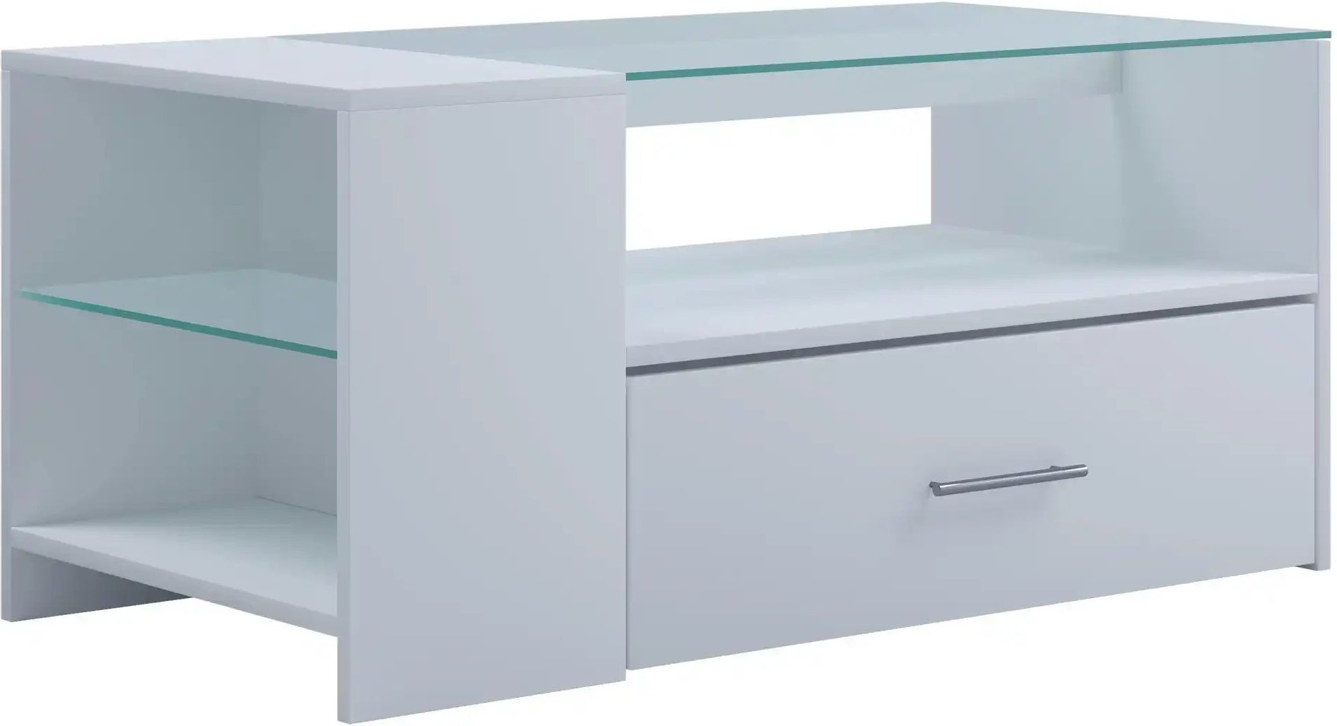 Couchtisch Tindala ¦ weiß ¦ Maße (cm): B: 50 H: 45 Tische > Couchtische > Couchtische rechteckig - Höffner