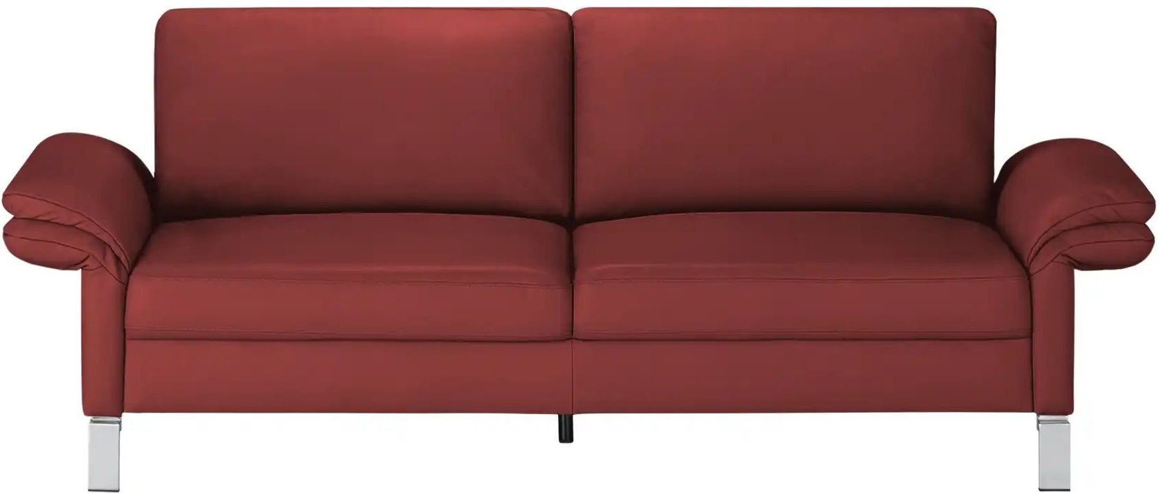 Max Schelling Einzelsofa mit Winkelfüßen Maximum ¦ rot ¦ Maße (cm): B: 234 H: 86 T: 97.0 Polstermöbel > Sofas > 3-Sitzer...