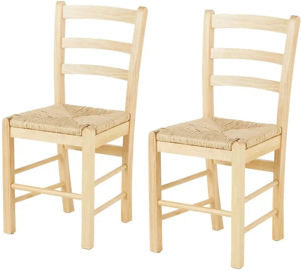 Thumbnail - Stuhlpaar (2er-Set) Paesana ¦ holzfarben ¦ Maße (cm): B: 39 H: 86 T: 45.0 Stühle > Esszimmerstühle > Esszimmerstühle oh...