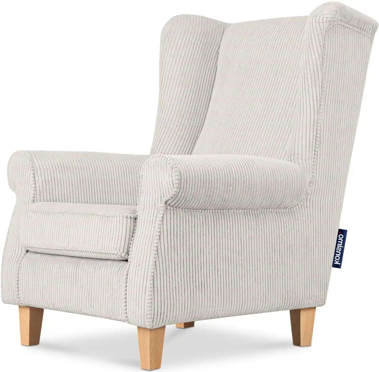 KONSIMO Ohrensessel Miles ¦ creme ¦ Maße (cm): B: 82 H: 105 Polstermöbel > Sessel > Ohrensessel - Höffner