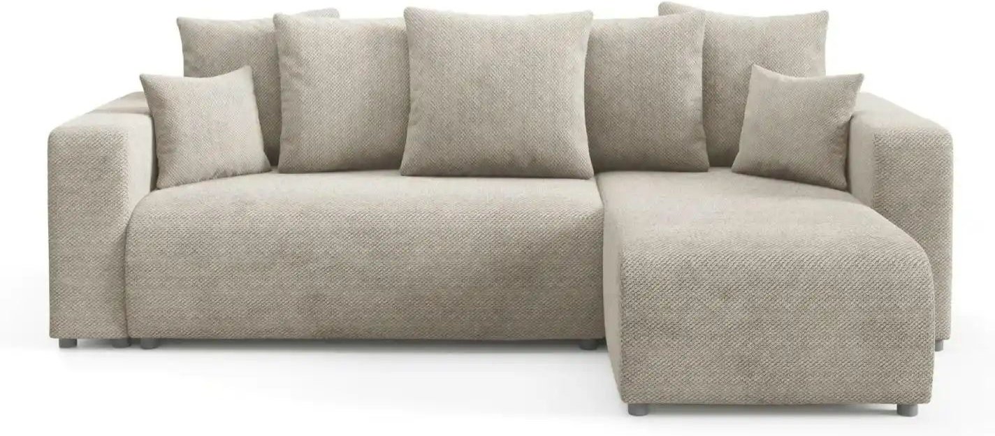 Ecksofa mit Schlaffunktion Evora ¦ beige ¦ Maße (cm): B: 247 H: 88 Polstermöbel > Sofas > Ecksofas - Höffner