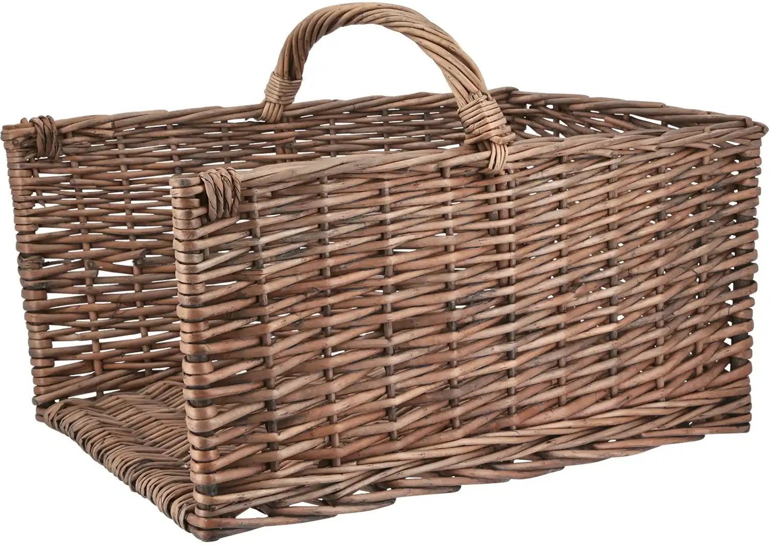 Kaminkorb ¦ braun ¦ Weide ¦ Maße (cm): B: 45 H: 28 T: 31.0 Aufbewahrung > Körbe - Höffner