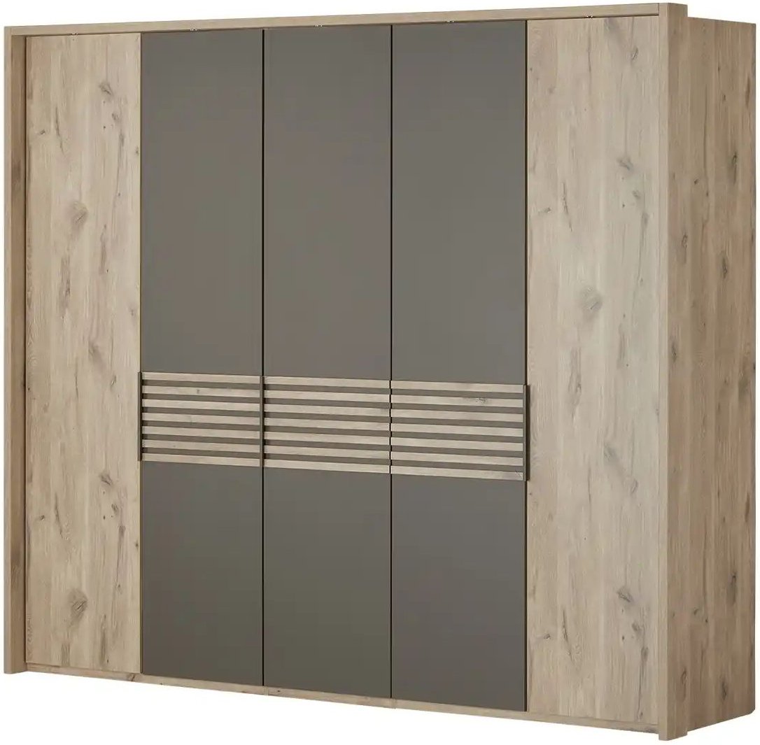 uno Drehtürenschrank Helsinki ¦ holzfarben ¦ Maße (cm): B: 256,4 H: 220 T: 65.0 Schränke > Kleiderschränke > Drehtürens...