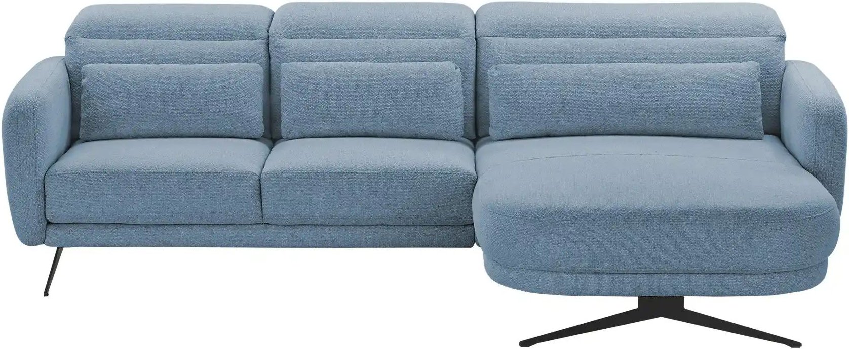 Thumbnail - switch Ecksofa Barillo ¦ blau ¦ Maße (cm): B: 261 H: 97 T: 170.0 Polstermöbel > Sofas > Ecksofas - Höffner