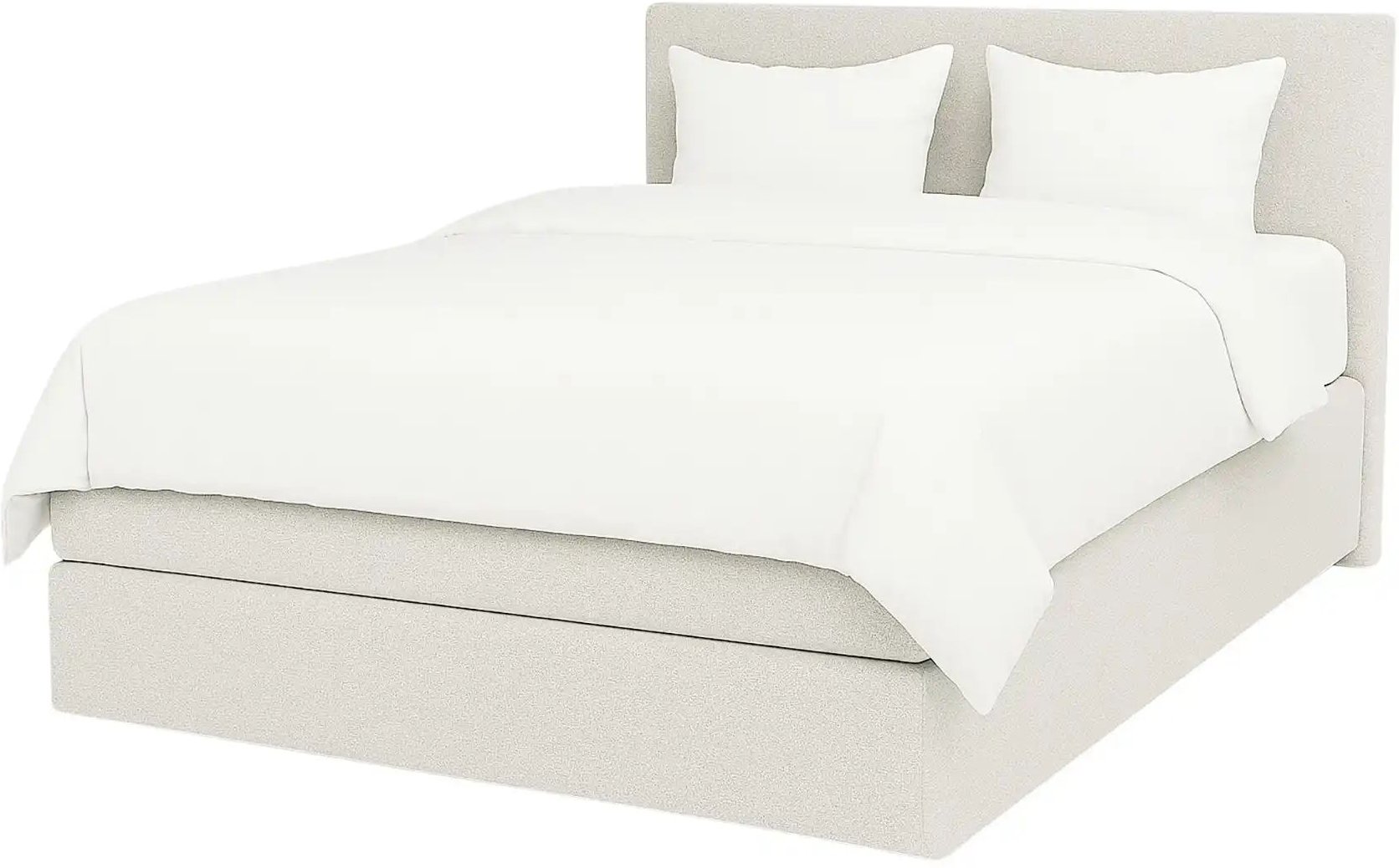 Boxspringbett 140x200 in creme Elin ¦ creme ¦ Maße (cm): B: 140 H: 105 Betten > Boxspringbetten - Höffner
