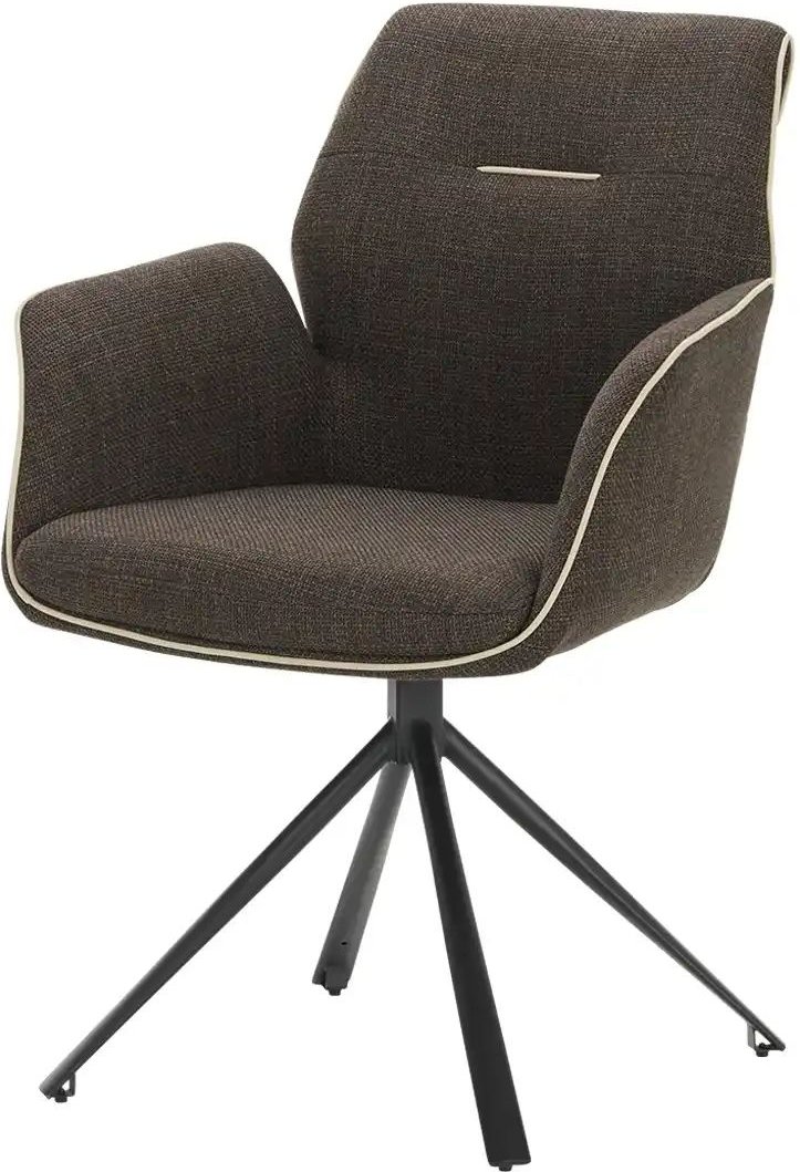 uno Esszimmerstuhl drehbar Gilbert ¦ braun ¦ Maße (cm): B: 60,7 H: 87 T: 63.5 Stühle > Esszimmerstühle > Esszimmerstühle...