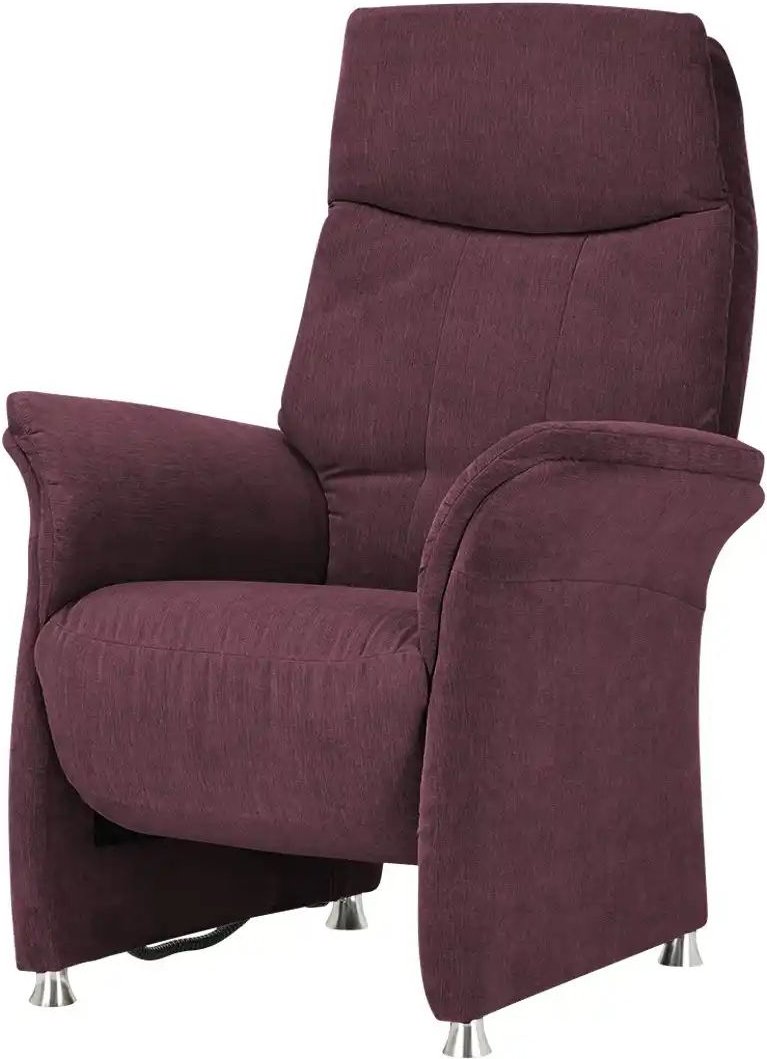 Polstermöbel Oelsa TV-Sessel Madrid ¦ rot ¦ Maße (cm): B: 80 H: 110 Polstermöbel > Sessel > Fernsehsessel - Höffner