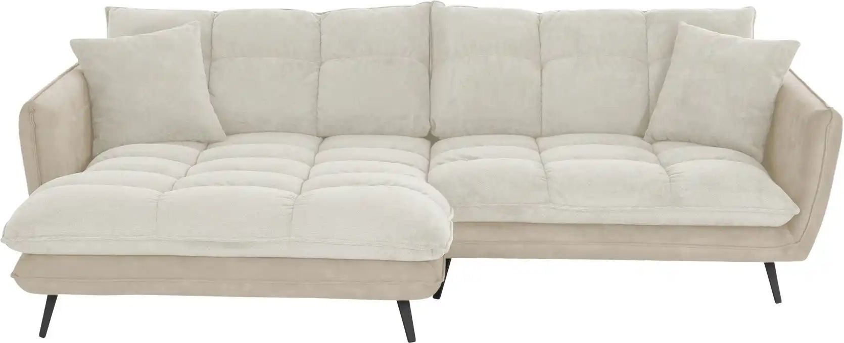 bobb Ecksofa Arianna XL ¦ beige ¦ Maße (cm): B: 275 H: 90 T: 196.0 Polstermöbel > Sofas > Ecksofas - Höffner