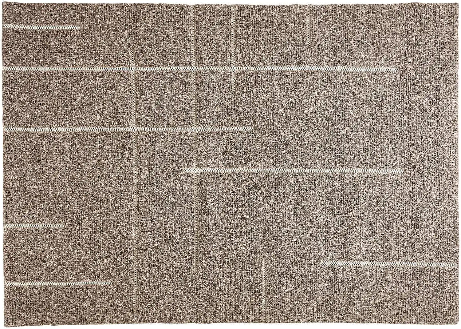 Handweb-Teppich Boutique ¦ braun ¦ Wolle,Baumwolle ¦ Maße (cm): B: 190 Teppiche > Naturteppiche - Höffner