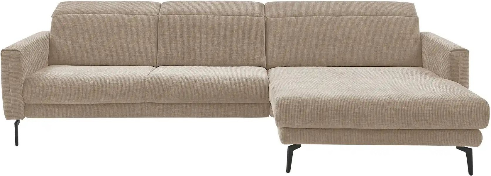 meinSofa Ecksofa  Katja ¦ beige ¦ Maße (cm): B: 305 H: 83 T: 191.0 Polstermöbel > Sofas > Ecksofas - Höffner