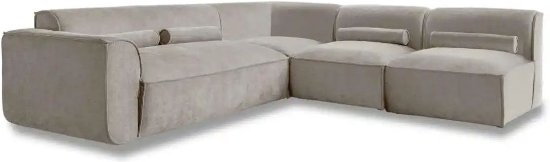 Miuform Wohnlandschaft modular Flex Felix ¦ beige ¦ Maße (cm): B: 265 H: 70 Polstermöbel > Sofas > Ecksofas - Höffner