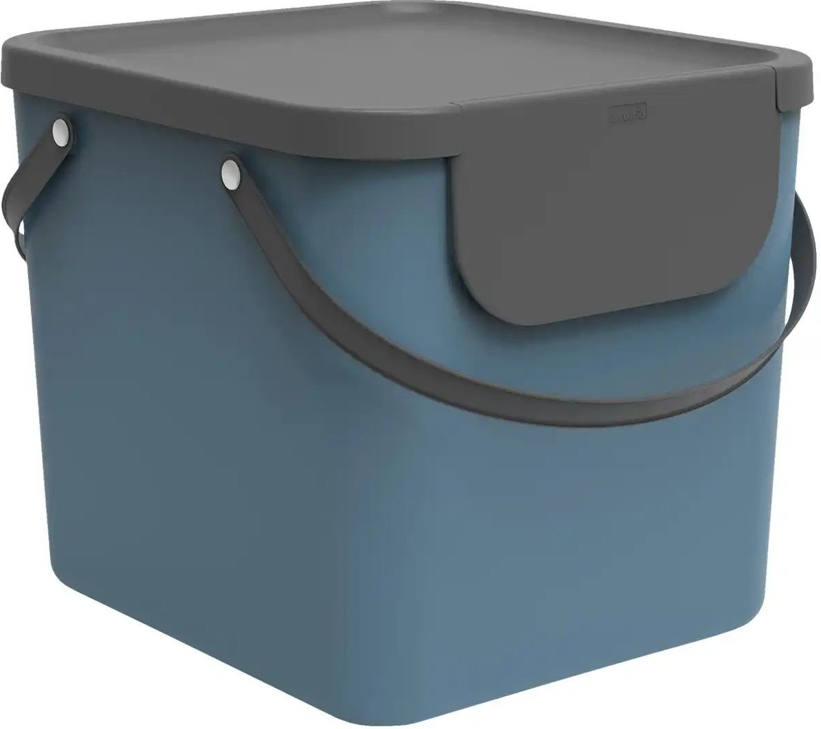 Rotho Müllsystem Albula ¦ blau ¦ Kunststoff ¦ Maße (cm): B: 39,8 H: 35,8 T: 33.9 Küchenzubehör & Helfer > Abfallbehälte...