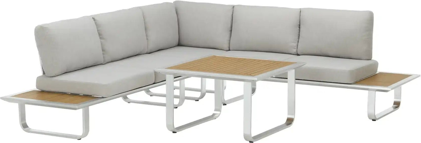 Lounge-Set Nebraska ¦ holzfarben Garten > Gartenmöbel > Gartenmöbelsets - Höffner