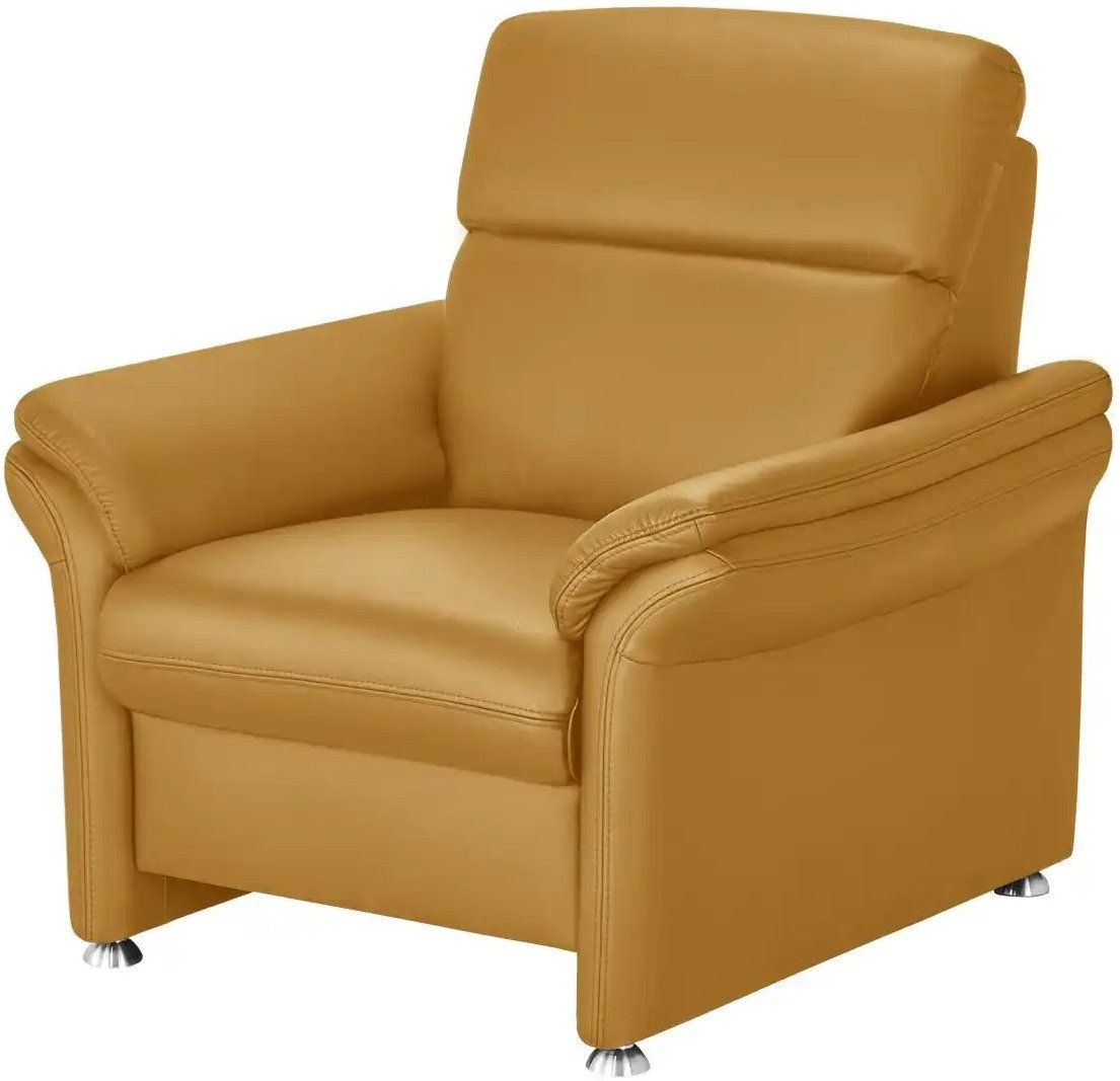 meinSofa Ledersessel Leder Manon ¦ gelb ¦ Maße (cm): B: 98 H: 94 T: 92.0 Polstermöbel > Sessel > Fernsehsessel - Höffner