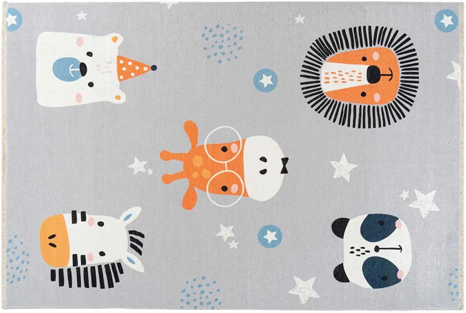 Thumbnail - Kinderteppich Animal ¦ grau ¦ Baumwolle ¦ Maße (cm): B: 115 Teppiche > Kinderteppiche - Höffner