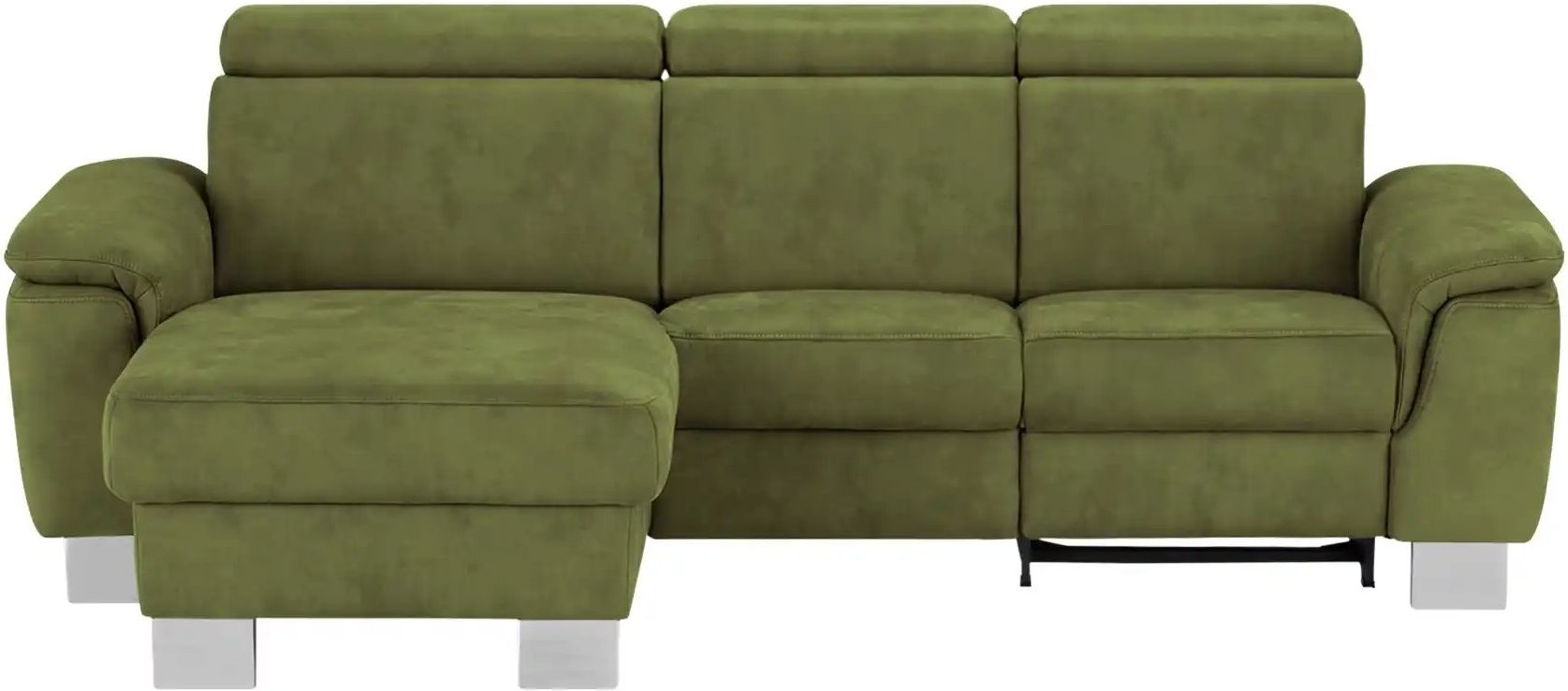 Mein Sofa bold Ecksofa Beata ¦ grün ¦ Maße (cm): B: 234 H: 80 T: 163.0 Polstermöbel > Sofas > 3-Sitzer - Höffner