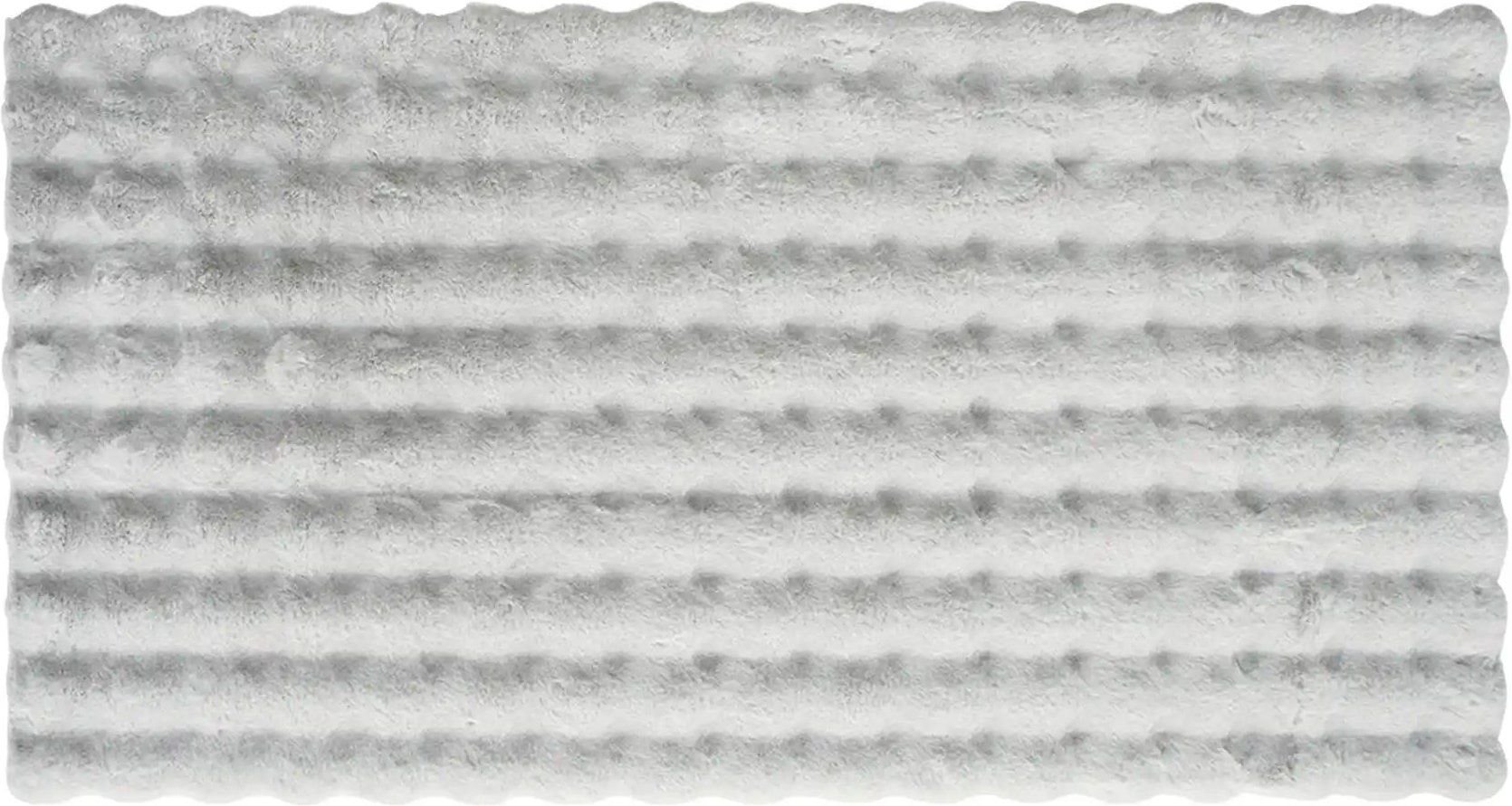 como Webteppich Bunny Bubble ¦ silber ¦ Synthetische Fasern ¦ Maße (cm): B: 80 Teppiche > Wohnteppiche - Höffner