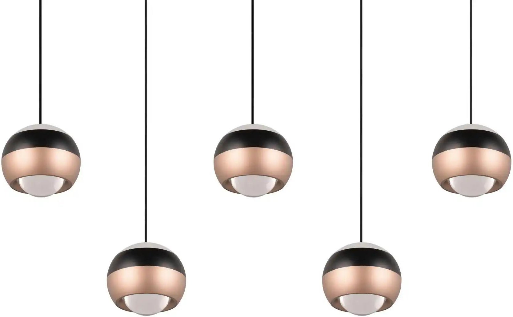 Trio Pendelleuchte Select-Orbit ¦ schwarz ¦ Maße (cm): B: 100 H: 200 T: 10.5 Lampen & Leuchten > Hängeleuchten - Höffne...