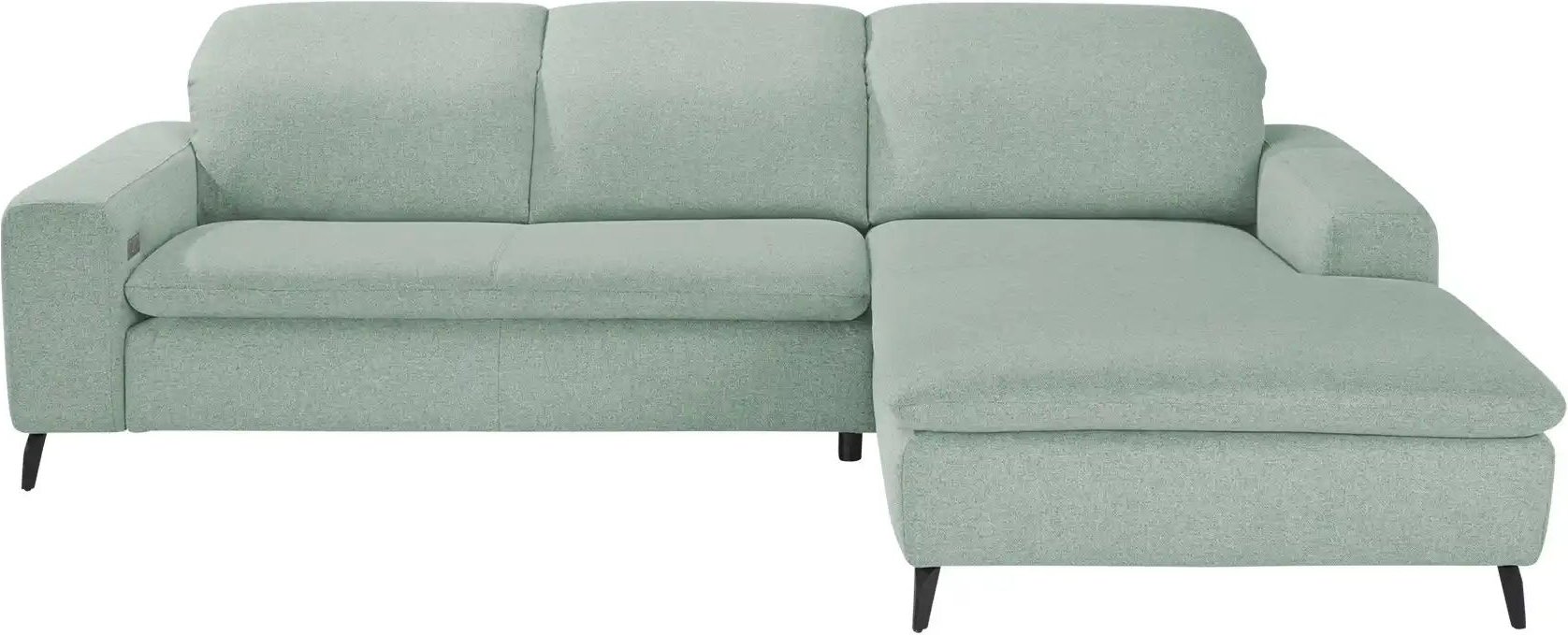 Jette Home Ecksofa aus Flachgewebe Jette Sense ¦ grün Polstermöbel > Sofas > Ecksofas - Höffner