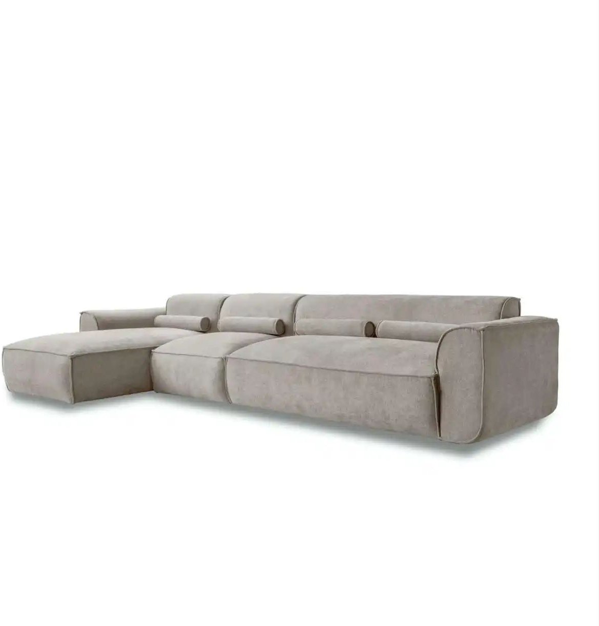 Miuform Ecksofa modular Flex Felix ¦ beige ¦ Maße (cm): B: 340 H: 70 Polstermöbel > Sofas > Ecksofas - Höffner