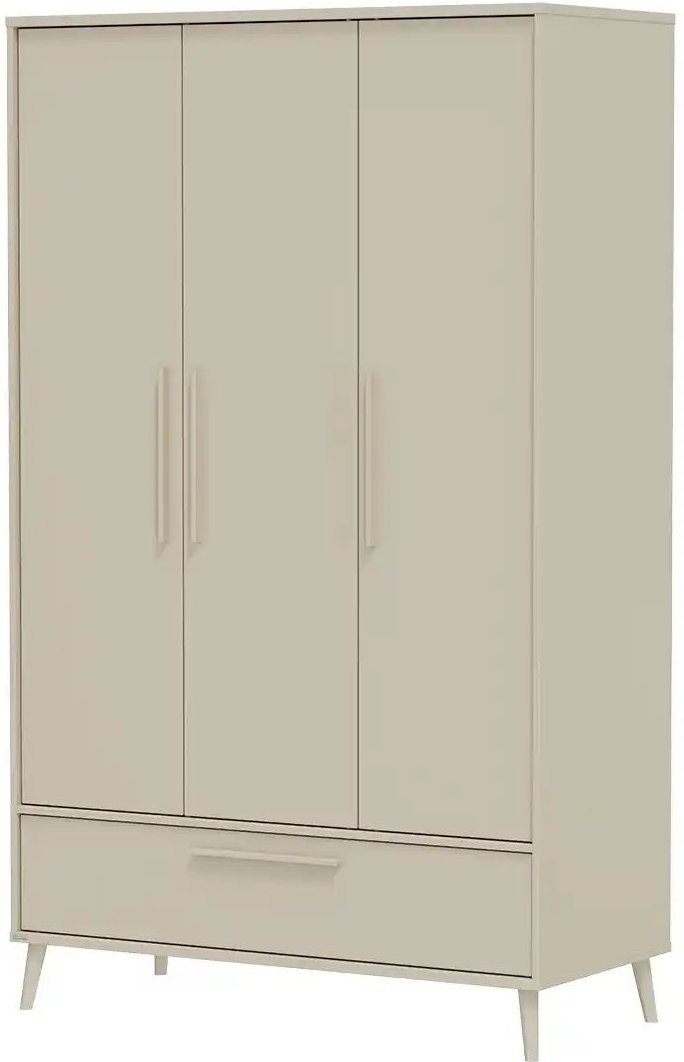 PAIDI Kleiderschrank Eefje ¦ beige ¦ Maße (cm): B: 123,5 H: 203,5 T: 57.1 Baby > Babymöbel > Babykleiderschränke - Höff...