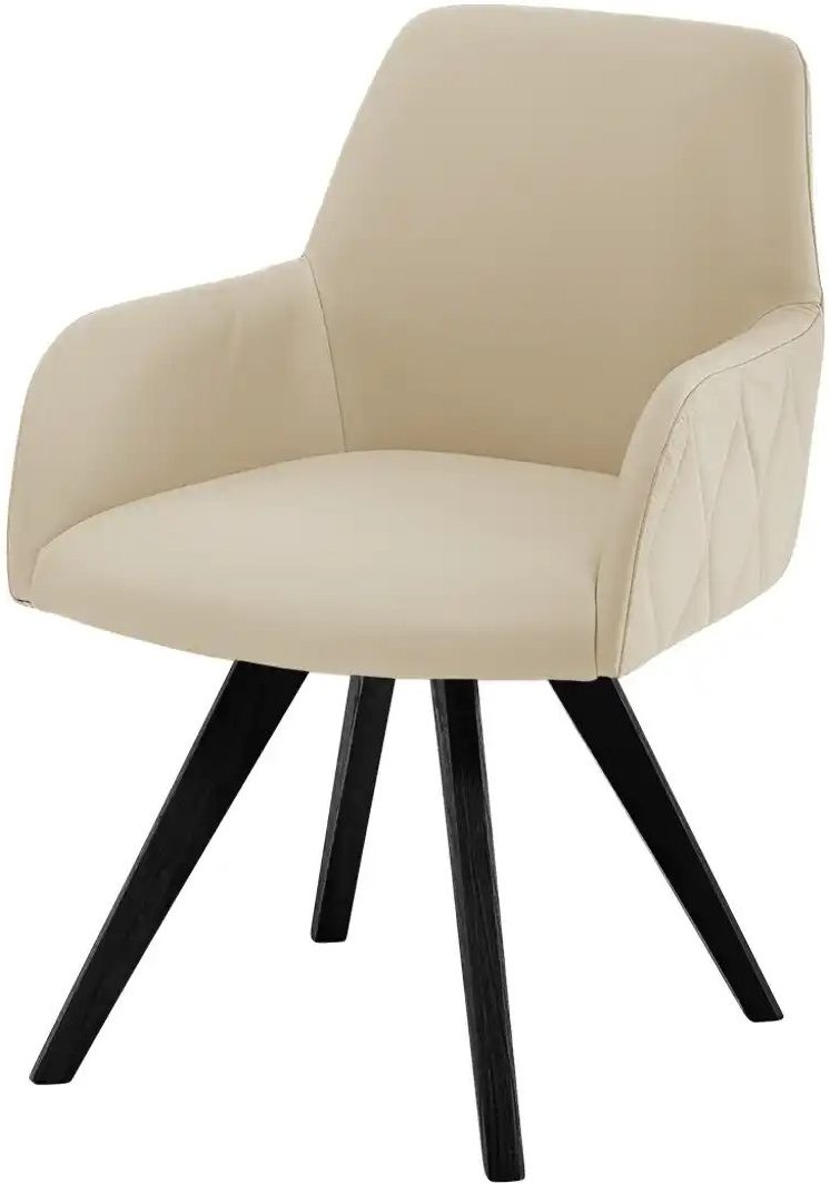 Woodford Esszimmerstuhl Damask ¦ beige ¦ Maße (cm): B: 61 H: 88 T: 66.5 Stühle > Küchenstühle > Küchenstühle mit Armleh...