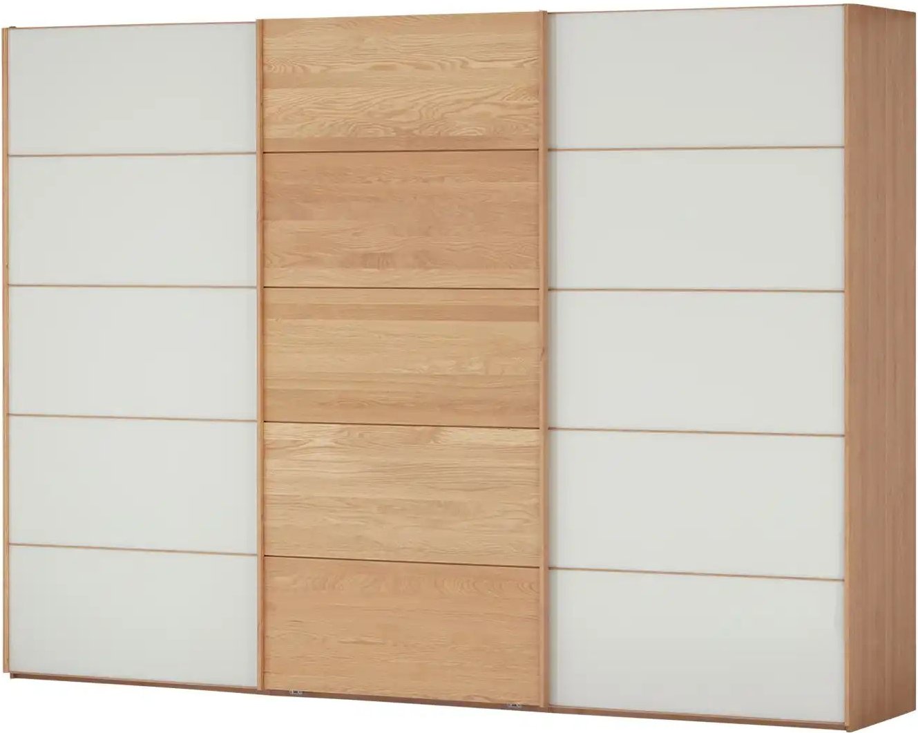 Woodford Schwebetürenschrank Kyran ¦ holzfarben ¦ Maße (cm): B: 300 H: 217 T: 67.0 Schränke > Kleiderschränke > Schwebe...