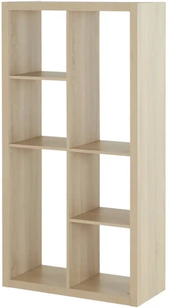 smart Raumteiler mit 6 Fächern Up2U ¦ holzfarben ¦ Maße (cm): B: 78,5 H: 150,1 T: 35.0 Regale > Raumteiler - Höffner