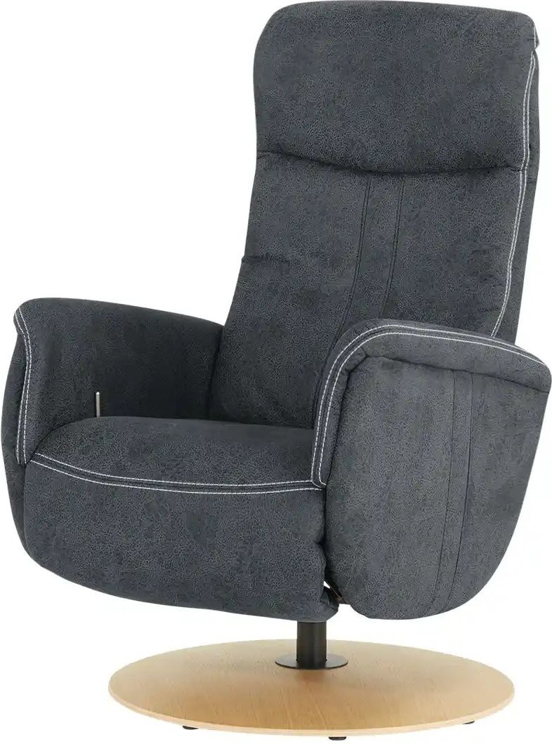 meinSofa Drehsessel Franzi ¦ blau ¦ Maße (cm): B: 71 H: 112 T: 83.0 Polstermöbel > Sessel > Fernsehsessel - Höffner