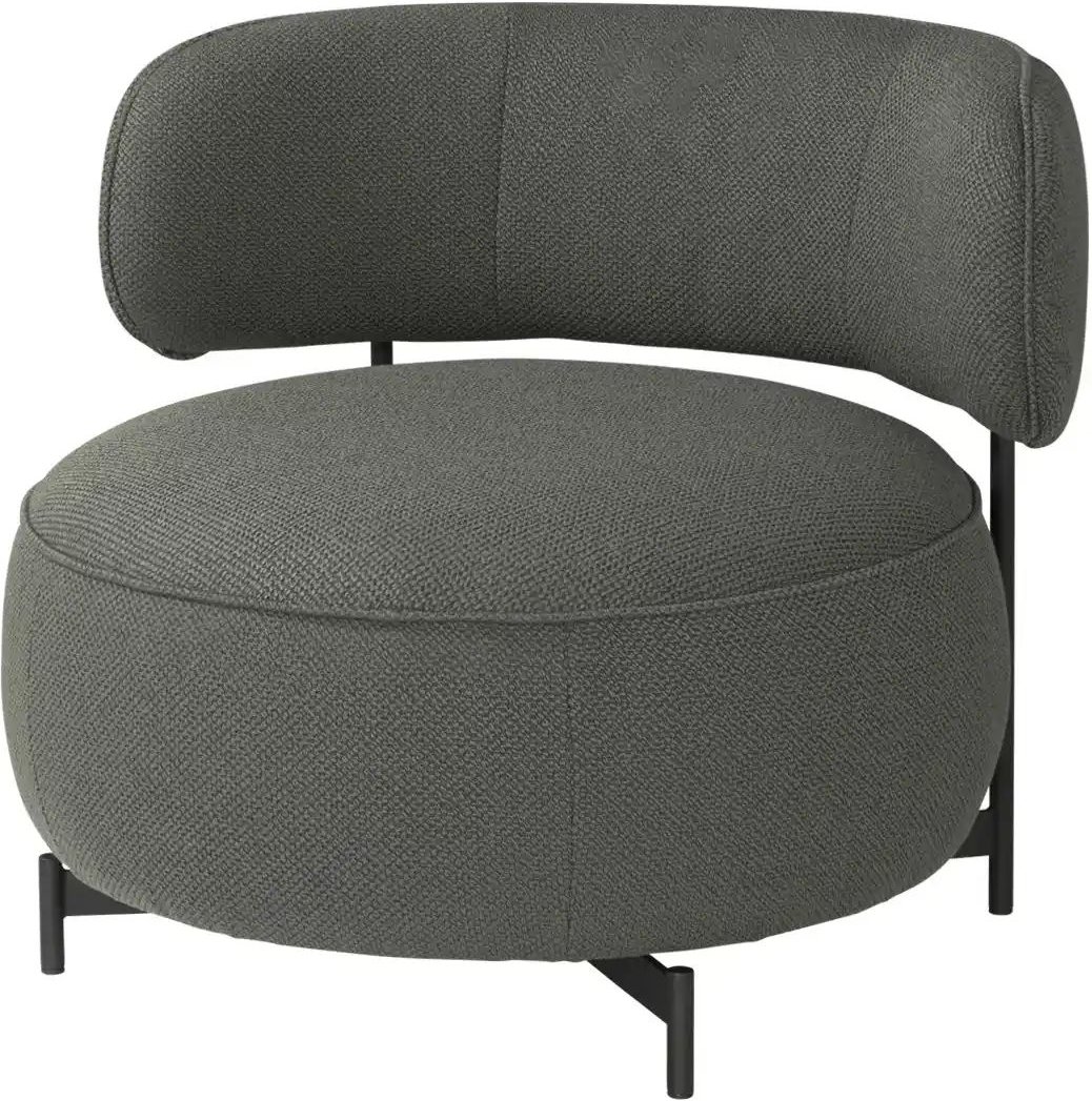 JOOP! Drehsessel aus Flachgewebe Characters ¦ grau ¦ Maße (cm): B: 88 H: 75 T: 88.0 Polstermöbel > Sessel > Relaxsessel ...