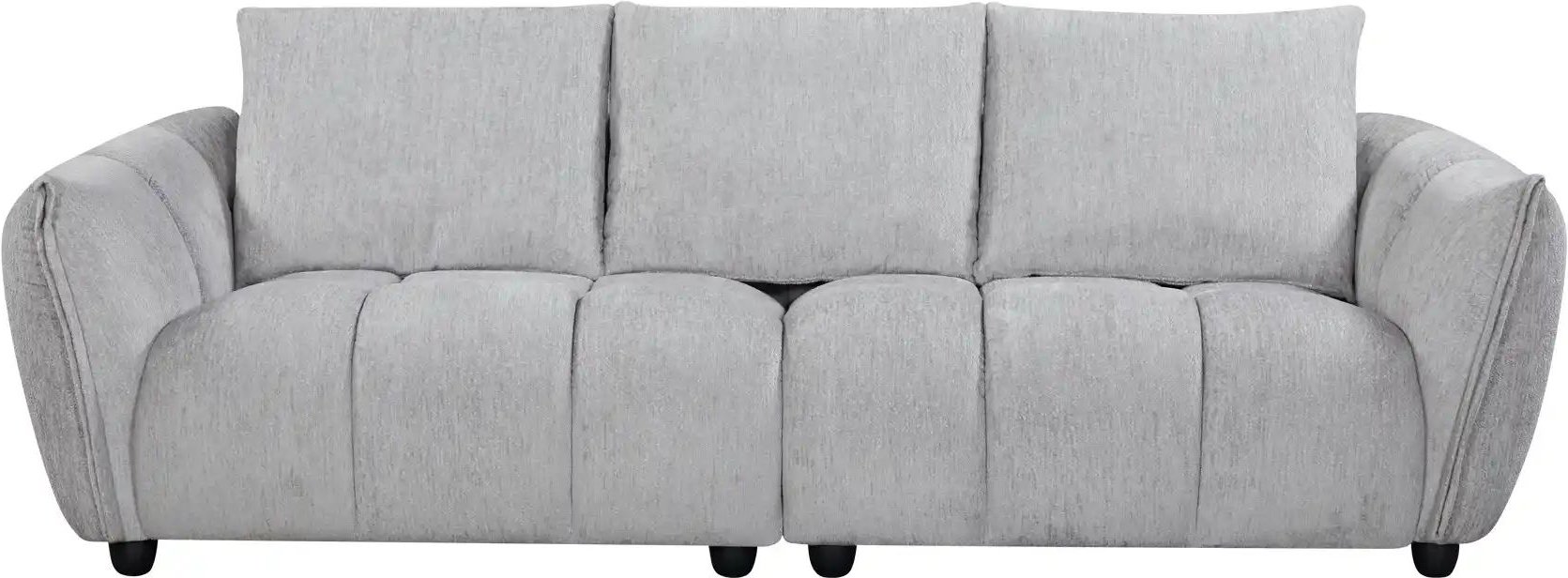 Big Sofa  Vibeka ¦ grau ¦ Maße (cm): B: 230 H: 65 T: 98.0 Polstermöbel > Sofas > 3-Sitzer - Höffner