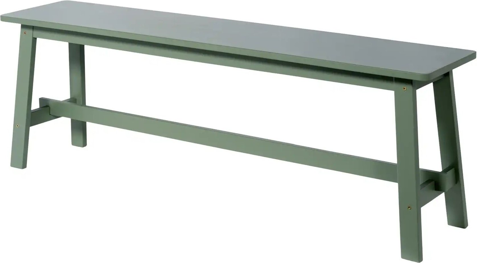 Bank aus Massivholz Siro ¦ grün ¦ Maße (cm): B: 29 H: 45 Bänke > Einzelbänke - Höffner