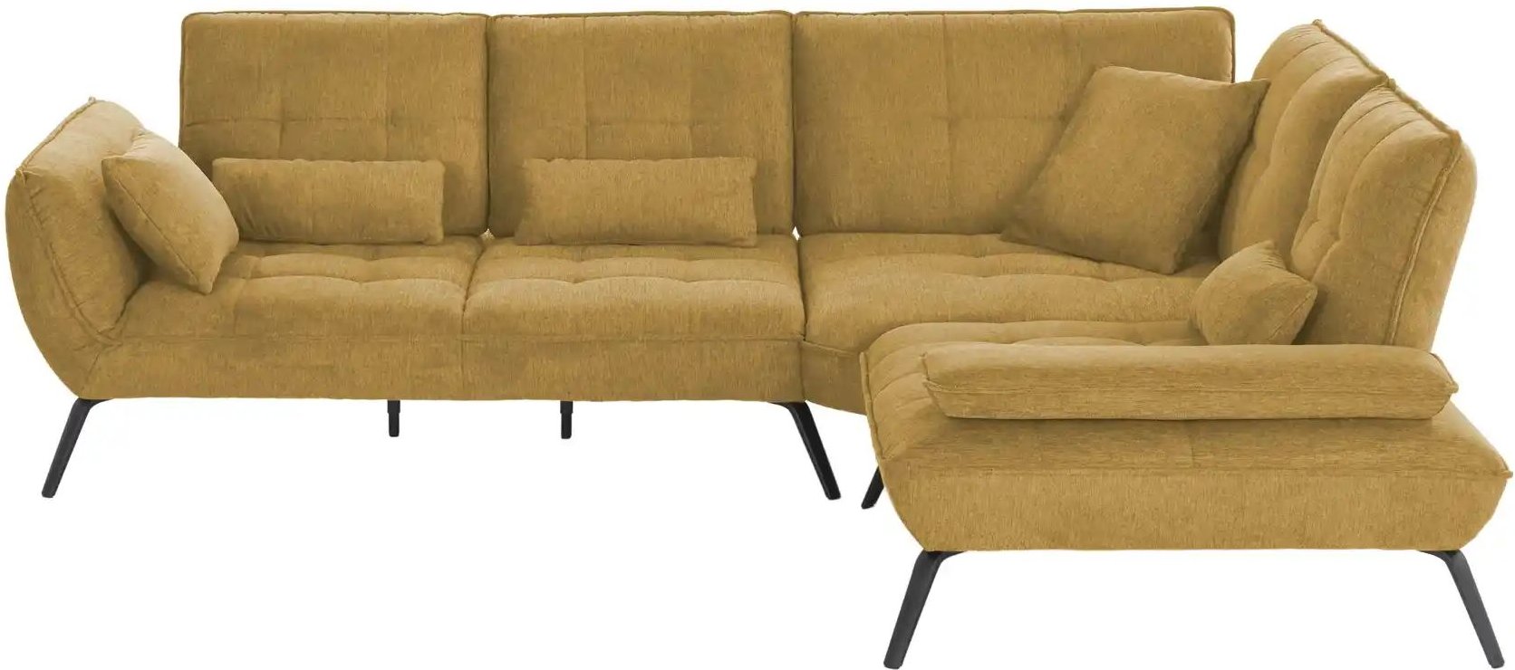 vito Ecksofa Ticona ¦ gelb ¦ Maße (cm): B: 310 H: 93 T: 250.0 Polstermöbel > Sofas > Ecksofas - Höffner