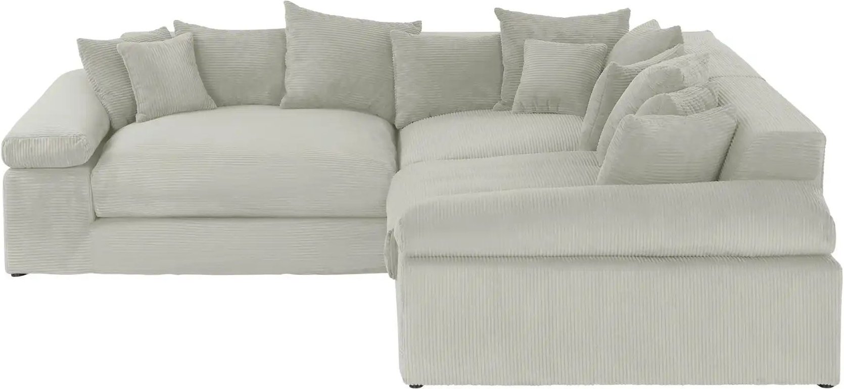 smart Ecksofa Lianea ¦ grau ¦ Maße (cm): B: 278 H: 86 T: 278.0 Polstermöbel > Sofas > Ecksofas - Höffner