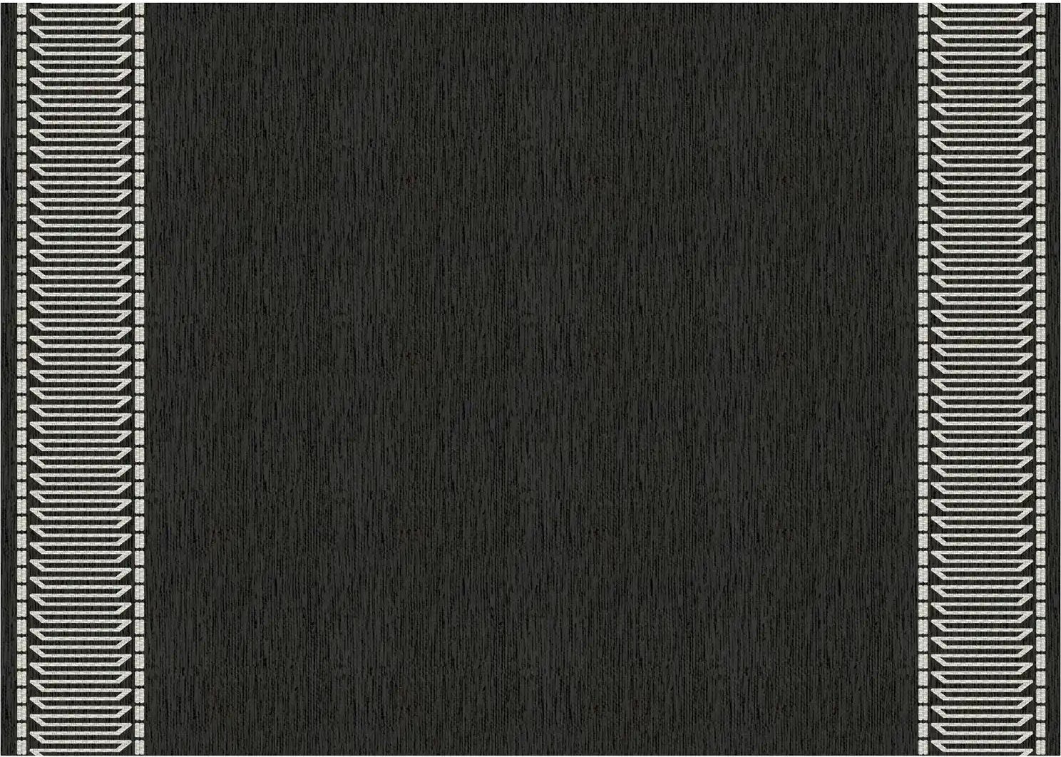 In-und Outdoorteppich Scandinavian ¦ schwarz ¦ Synthetische Fasern ¦ Maße (cm): B: 200 Teppiche > Outdoor Teppiche - Hö...