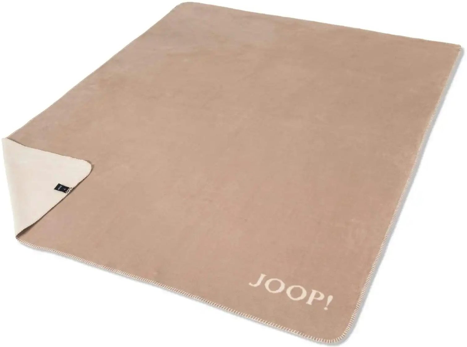 JOOP! Wohndecke ¦ beige ¦ Baumwollmischgewebe ¦ Maße (cm): B: 200 H: 1 Dekokissen & Decken > Kuscheldecken & Wohndecke...