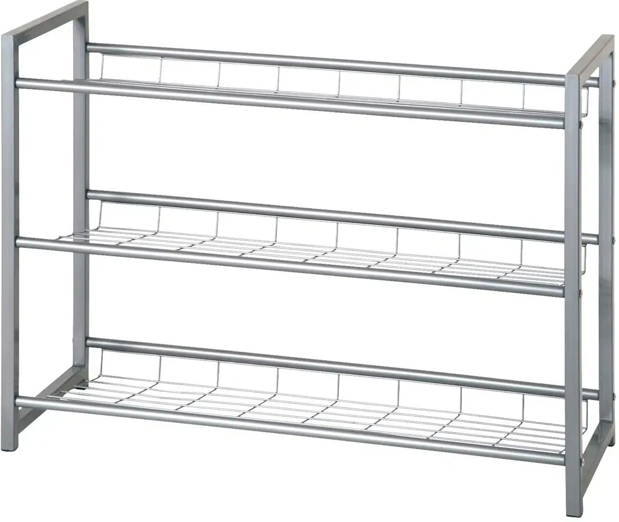 Thumbnail - Schuhregal Haslach ¦ silber ¦ Maße (cm): B: 80 H: 60 T: 30.0 Regale > Schuhregale - Höffner