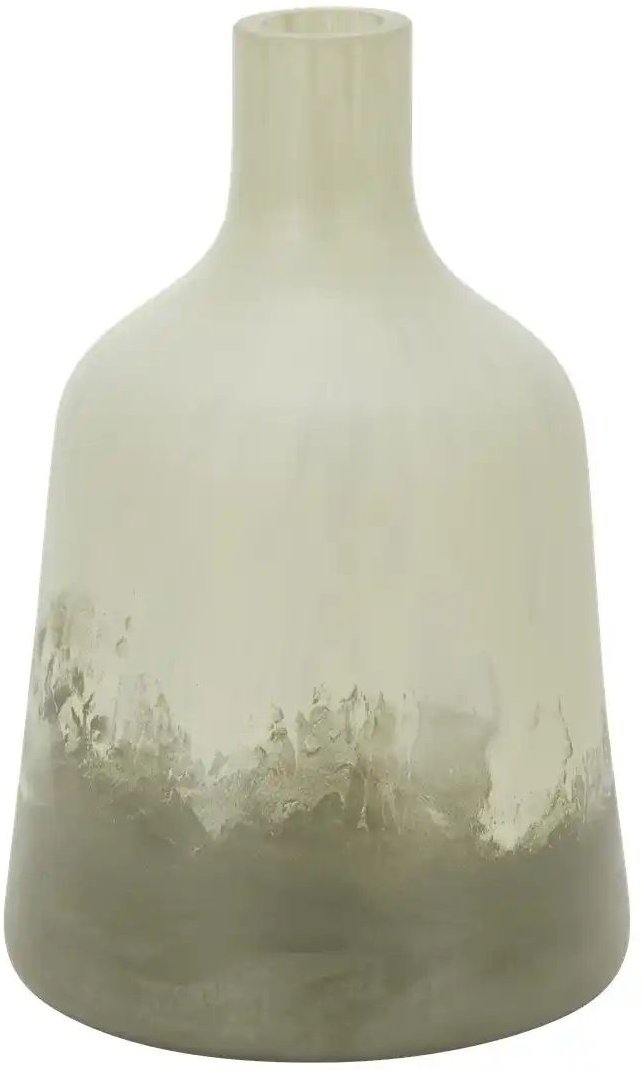 HOME STORY Vase   ¦ grün ¦ Glas ¦ Maße (cm): H: 28  Ø: 17 Weihnachten - Höffner