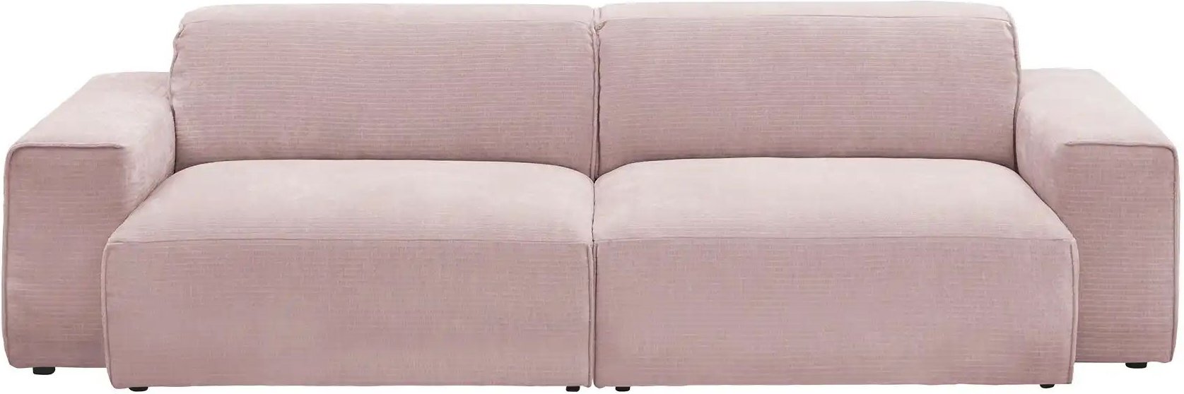 Gray & Jones Einzelsofa im Trendstoff Baltic Breeze ¦ rosa/pink ¦ Maße (cm): B: 216 H: 71 T: 101.0 Polstermöbel > Sofas ...