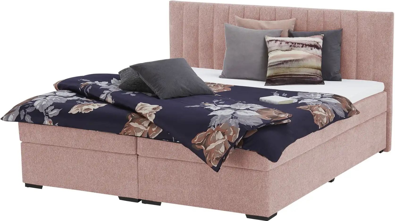 Thumbnail - Boxbett Didcot ¦ rosa/pink ¦ Maße (cm): B: 187 H: 104 Betten > Polsterbetten - Höffner