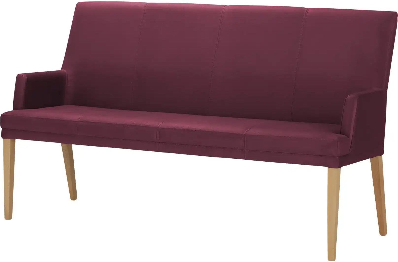 Wohnwert Polsterbank Mia ¦ rot ¦ Maße (cm): B: 200 H: 94 T: 62.0 Bänke > Einzelbänke - Höffner