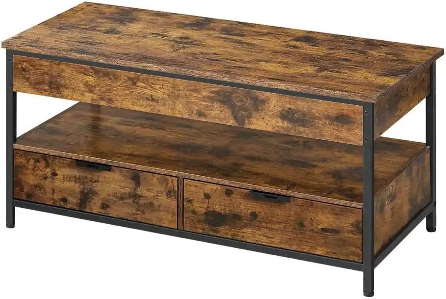 Couchtisch ¦ braun ¦ Maße (cm): B: 50 H: 48 Tische > Couchtische > Couchtische rechteckig - Höffner