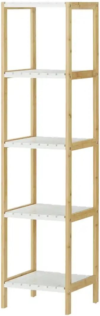 Badregal Wielandsee ¦ holzfarben ¦ Maße (cm): B: 34 H: 140 T: 33.0 Regale > Badregale - Höffner