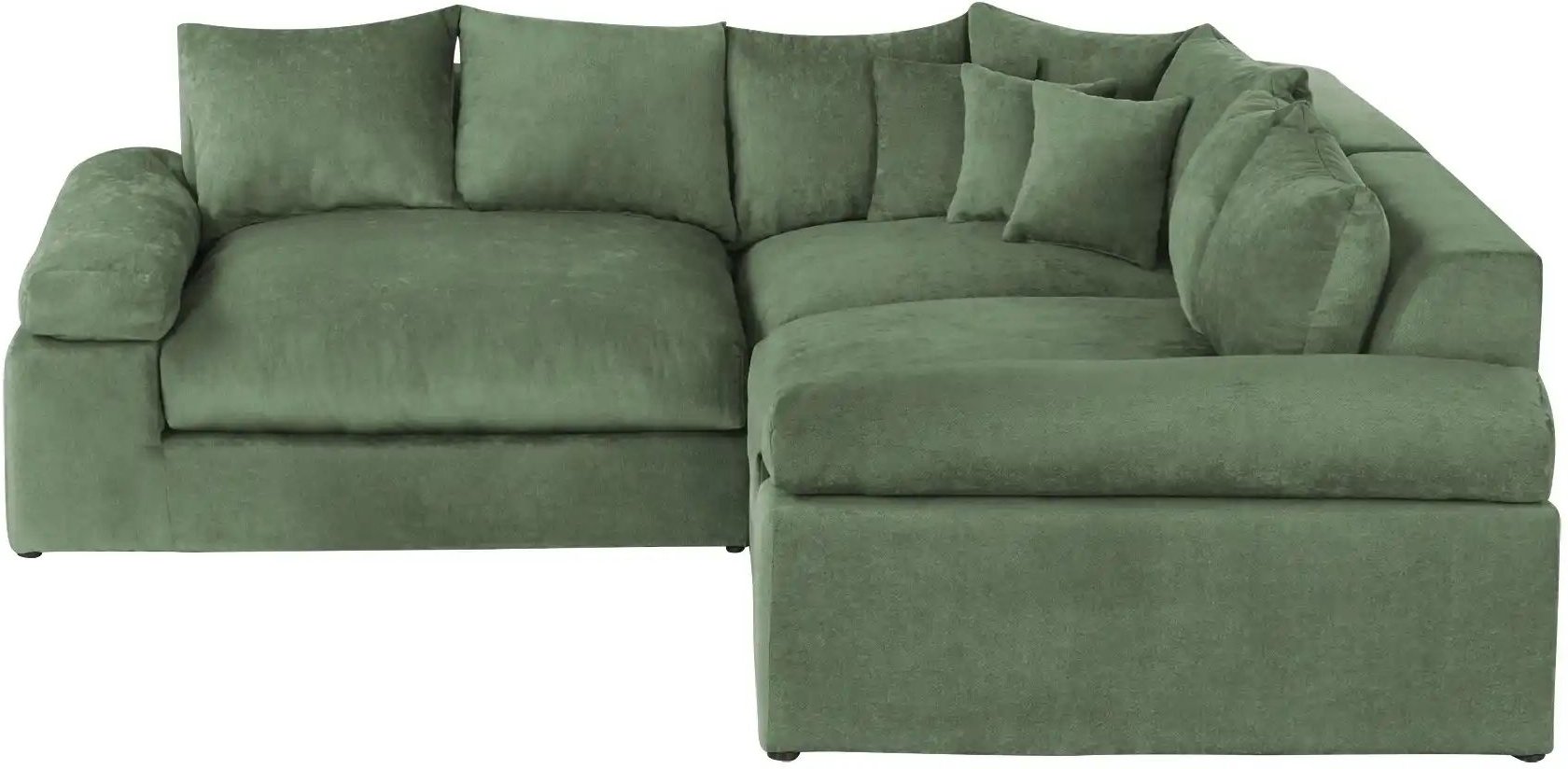 Thumbnail - smart Ecksofa Lionore ¦ grün ¦ Maße (cm): B: 256 H: 86 T: 256.0 Polstermöbel > Sofas > Ecksofas - Höffner